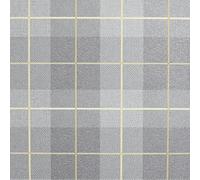Arthouse Heritage Tartan Ochre & Grey 299000