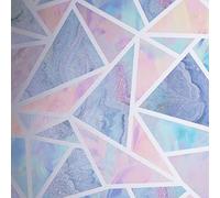 Papier peint - ARTHOUSE - 296002 - Géométrique - Rose / Lilas / Bleu - Effet scintillant
