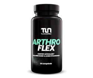 Arthro Flex | Articulations Douloureuses, Soulagement Rapide et Durable | Collagène, Glucosamine, Chondroïtine, MSM, Acide Hyaluronique | Souplesse, Flexibilité et Mobilité | 90 Comprimés | TLN