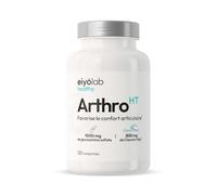 ARTHRO HT | Hautement Dosé | Glucosamine + Chondroïtine + MSM + Boswellia + Vitamine C | Articulations Douloureuses - Soulagement Rapide et Durable | Lubrifie et protège | 120 Comprimés | Eiyolab