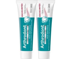 Arthrodont Dentifrice Fraicheur Intense 2x75 ml