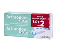 Arthrodont Protect Dentifrice Gel Fluoré Lot de 2 x 75ml