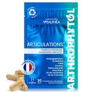 ARTHROPHYTOL GÉLULES I FORMULE EXCLUSIVE Harpagophytum + Ingrédient Breveté + Vitamine + Oligo-élément I RÉSULTATS PROUVÉS I Inconfort articulaire & musculaire | 60 gélules