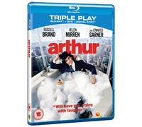 Arthur (2011) (Blu-ray) Greta Gerwig Helen Mirren Jennifer Garner Luis Guzmán