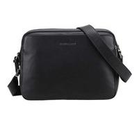 Arthur & Aston - Besace en cuir "Ange" noir - 35 x 26 x 12 cm - Noir Noir