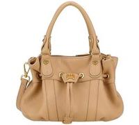 Arthur & Aston - Petit sac à main en cuir "Camille" S naturel - 26 x 18 x 8 cm - Beige Beige