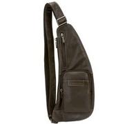 Arthur & Aston - Sac body en cuir "Johany" noir - 15 x 45 x 5 cm - Noir Noir
