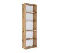 Arthur Berndt Alessio Étagère en chêne artisan 5 compartiments