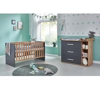 Arthur Berndt Babymöbel Alessio Ensemble de 2 pièces pour lit d'enfant et commode à langer