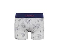 ARTHUR - Boxer Enfant - Coton Bio Stretch et Doux - Confort Tout au Long de la journée - Motif Fantaisie