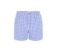ARTHUR Caleçon Homme Motif Vichy Carreaux Bleu Ciel et Blanc XL