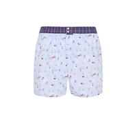 ARTHUR Caleçon Homme Motifs Montagne Ski Bleu Taille M