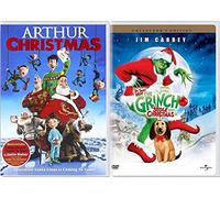 Arthur Christmas Operation Santa Double Feature How the Grinch Stole Christmas Dr. Seuss Holiday 2-Pack