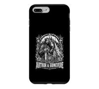 Arthur et Guenièvre Camelot dans Shadow Gothic Coque pour iPhone 7 Plus/8 Plus