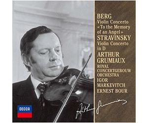 ARTHUR GRUMIAUX - Berg. Stravinsky: Violin Concertos [Import]