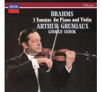Arthur Grumiaux Gyorgy Sebok Brahms Complete Violin Sonatas UHQ From Japan CD