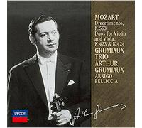 Arthur Grumiaux – Mozart: Divertimento K.563. Duets – CD – Import