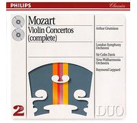 Arthur Grumiaux, Sir Colin Davis, Raymond Leppard - Mozart*, Arthur Grumiaux, London Symphony Orchestra*, Sir Colin Davis, New Philharmonia Orchestra, Raymond Leppard - Violin Concertos (Complete)