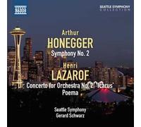 Arthur Honegger - Henri Lazarof Symphonie N°2 - Icarus