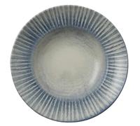 Arthur Krupp 67382A13 Assiette à pâtes en grès Bleu clair 29,5 cm