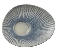 Arthur Krupp 67382A17 Soucoupe organique cm 13,5 x 11 cm Bleu soleil Grès