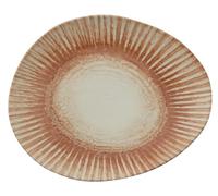 Arthur Krupp 67382B08 Assiette plate organique cm 31 x 26 cm Sunlight Red Stoneware