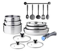 Arthur Martin 5535 batterie 15 pcs inox, Acier Inoxydable, 9 x 26 x 5 cm