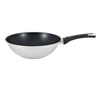 Arthur Martin AM400 Wok 28 cm - Inox - Anti Adherent - Tous feux dont induction Gris
