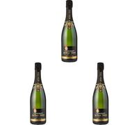 Arthur Metz - Crémant d'Alsace Brut Prestige, Méthode traditionnelle, vieilli sur lattes (1 x 0,75L) (Lot de 3)