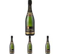 Arthur Metz - Crémant d'Alsace Brut Prestige, Méthode traditionnelle, vieilli sur lattes (1 x 0,75L) (Lot de 4)
