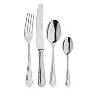 Arthur Price Every Day Dubarry Coffret 24 pièces pour 6 Personnes, Acier Inoxydable, Argenté, 34 x 31 x 5 cm