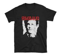 Arthur Rimbaud - Limited Edition Black Tribute t-Shirt. Black XL