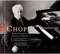 Arthur Rubinstein – Chopin : Concerto pour piano n°2, Andante spianato et Grande Polonaise – Sony