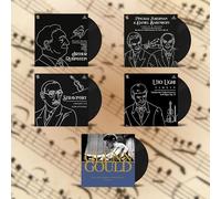 Arthur Rubinstein: Piano Music - Pinchas Zukerman et Daniel Barenboim: Violin and Piano - Stravinsky conducts Stravinsky - Uto Ughi Violin - Glenn Gould: The Goldberg Variations Bach