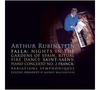 Arthur Rubinstein - Saint-Saens/Falla/Franck: Works for R Piano & Orch [Import]