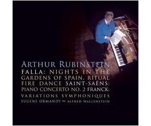 Arthur Rubinstein - Saint-Saens/Falla/Franck: Works for R Piano & Orch [Import]