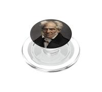 Arthur Schopenhauer Philosophe Allemand Philosophie Moralité PopSockets PopGrip pour MagSafe