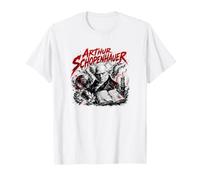 Arthur Schopenhauer Philosophe Lecture Sagesse T-Shirt