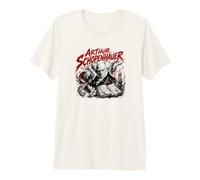 Arthur Schopenhauer Philosophe Lecture Sagesse T-Shirt Haut de Gamme