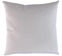 Arti Casa Coussin décoratif 45x45 cm - Coussin de canapé avec housse de coussin - Coussin en velours lavable en machine pour le salon et la chambre - Gris clair