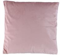 Arti Casa Coussin 45x45 Cm Salon De Jardin Ext Et Deco Chambre - Velours Avec Taie D¿Oreiller - Lavable En Machine - Rosé