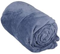 Arti Casa Couverture Polaire 150 x 200 CM - Plaid Polaire - Couverture Lit - Parfait Aussi comme Décoration d'Intérieur - Plaid Canape pour 1 Personne - Bleu - Polaire/Polyester