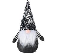 Arti Casa GNOME de Noel - Decoration Noel Interieur Maison - GNOME de Noel Geant 18x36 cm - Décorations de Nain Noel - Grand Gonk de Noël - Décoration Grand GNOME de Noel - Noir