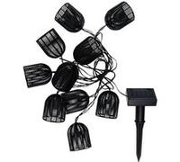 Arti Casa Solar String Light - Guirlande Lumineuse Solaire - 10 Ampoules LED