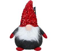 Arti Casa Lutin de Noël Gonk Noël - Figurine de lutin 18x36 cm - Figurines de gnomes - Santa Gonk - Rouge