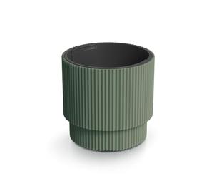 Arti Casa Pot de Fleurs 30 X 29 cm - Pot de Fleurs 17L avec Pot Intérieur de 10L - Pot de Fleurs en Plastique - pour L’Intérieur et L’Extérieur - Vert