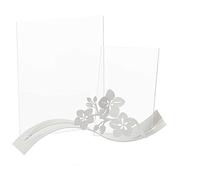 Arti e Mestieri Cadre photo élégant Lotus Ivoire Ondina