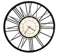 ARTI E MESTIERI horloge murale BIG (Noir - Métal)