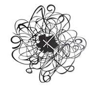 ARTI E MESTIERI horloge murale BIG DOODLE (Noir - Métal)