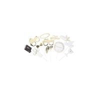 Arti fetes Kit Photobooth Communion Jolis Brins Blanc et Or 91783